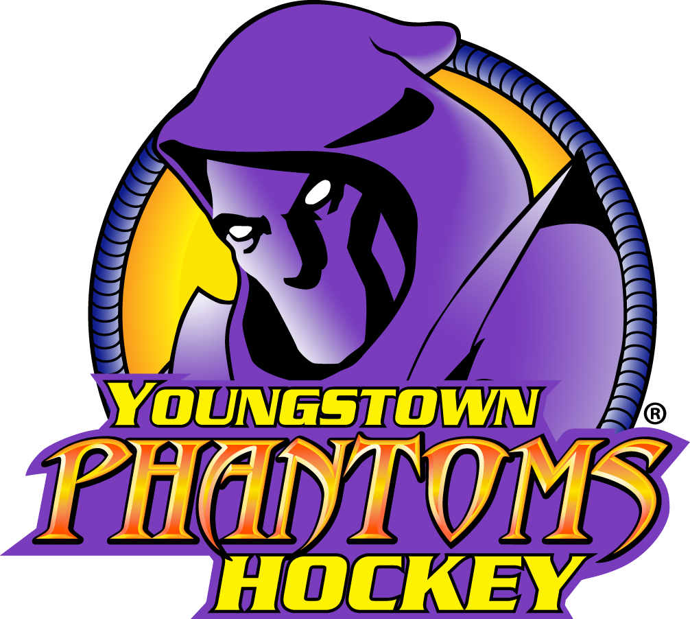 Youngstown Phantoms 2014-Pres Primary Logo iron on heat transfer...